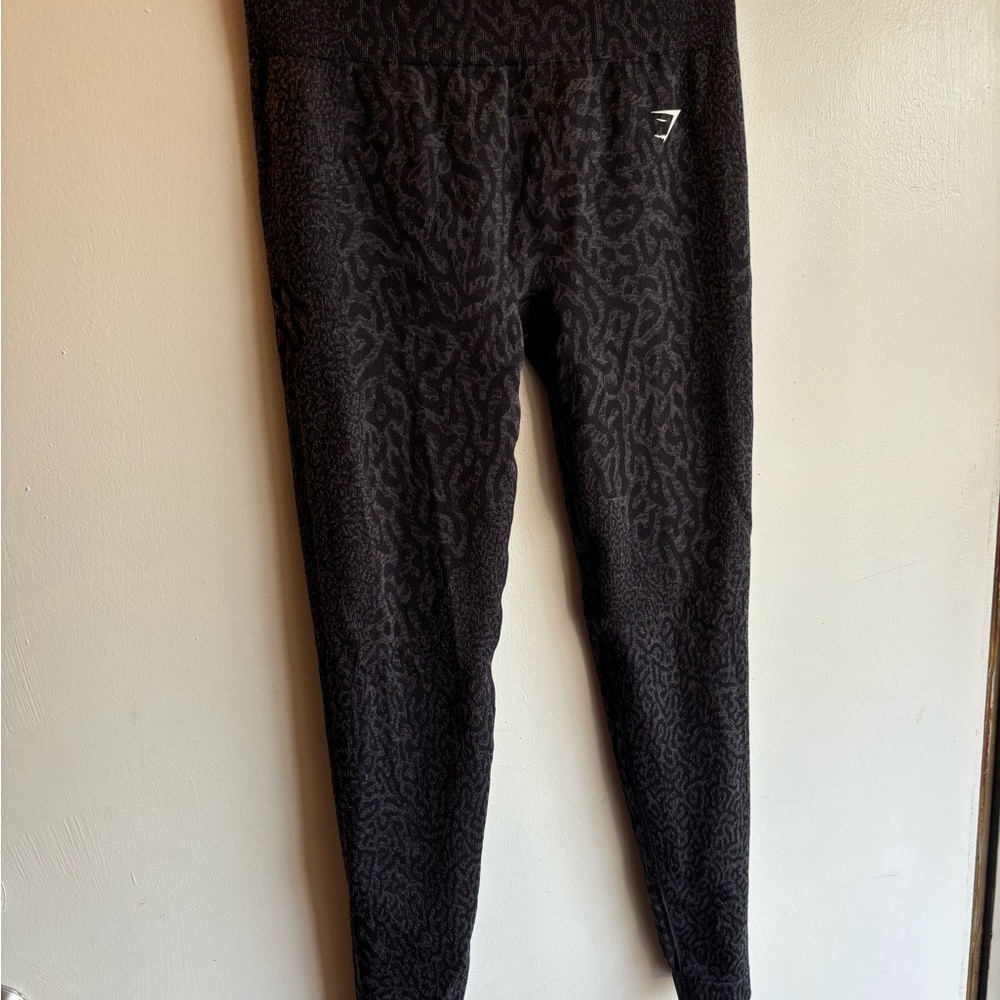 Gymshark Adapt Animal Seamless Black Leggings